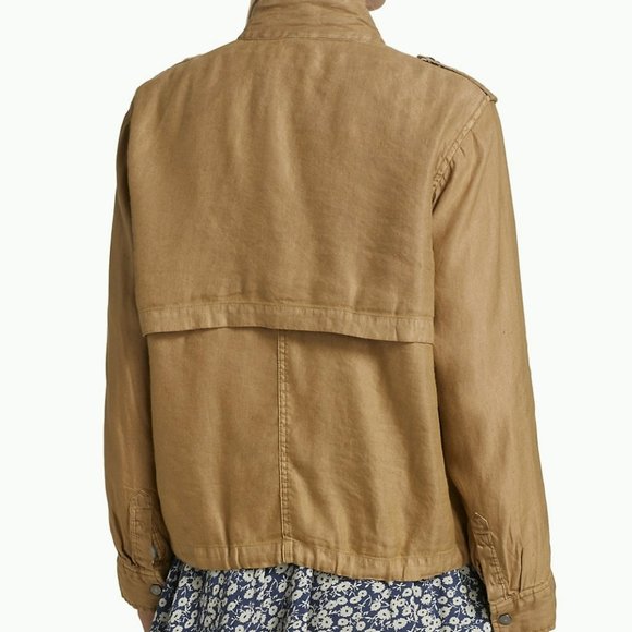 Collins Washed Cargo Pocket Jacket - Picture 3 of 4